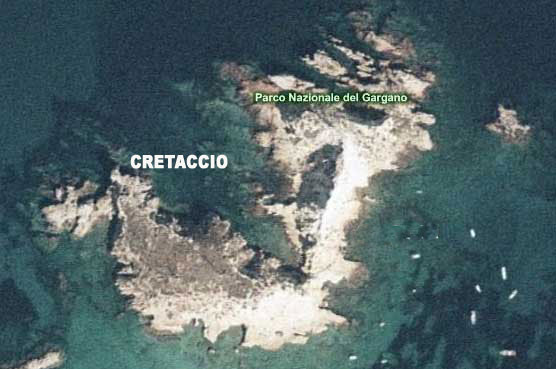 Cretaccio Tremiti Islands